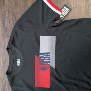 NBA Men's Small Gray Short Sleeve Jersey style Tee Shirt